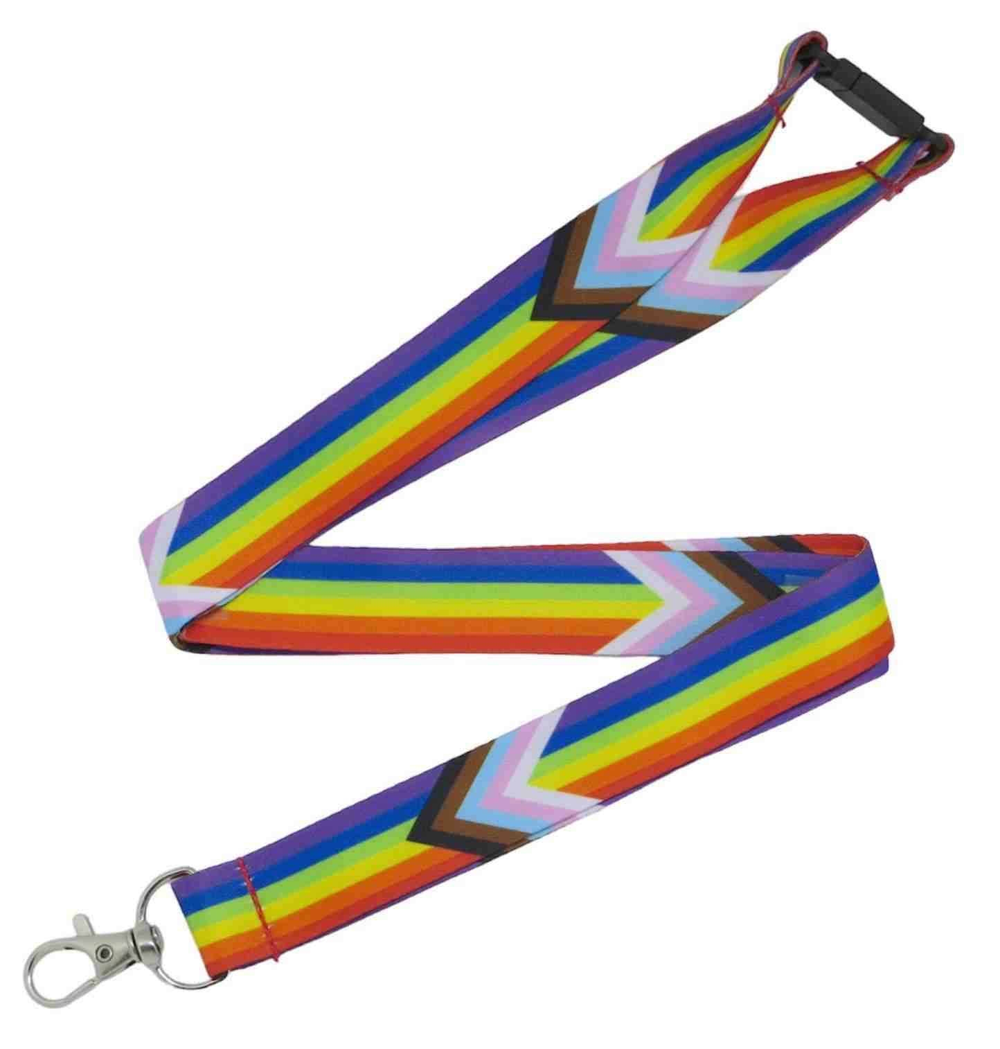 Promotional LGBTQ Flag Pride Lanyard